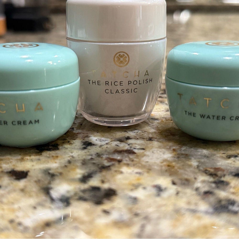 Tatcha Skincare Set - Mint and White
